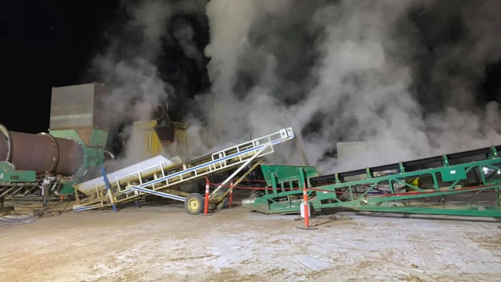 Winter Aggregate Heating — Ruel Concrete Ltd